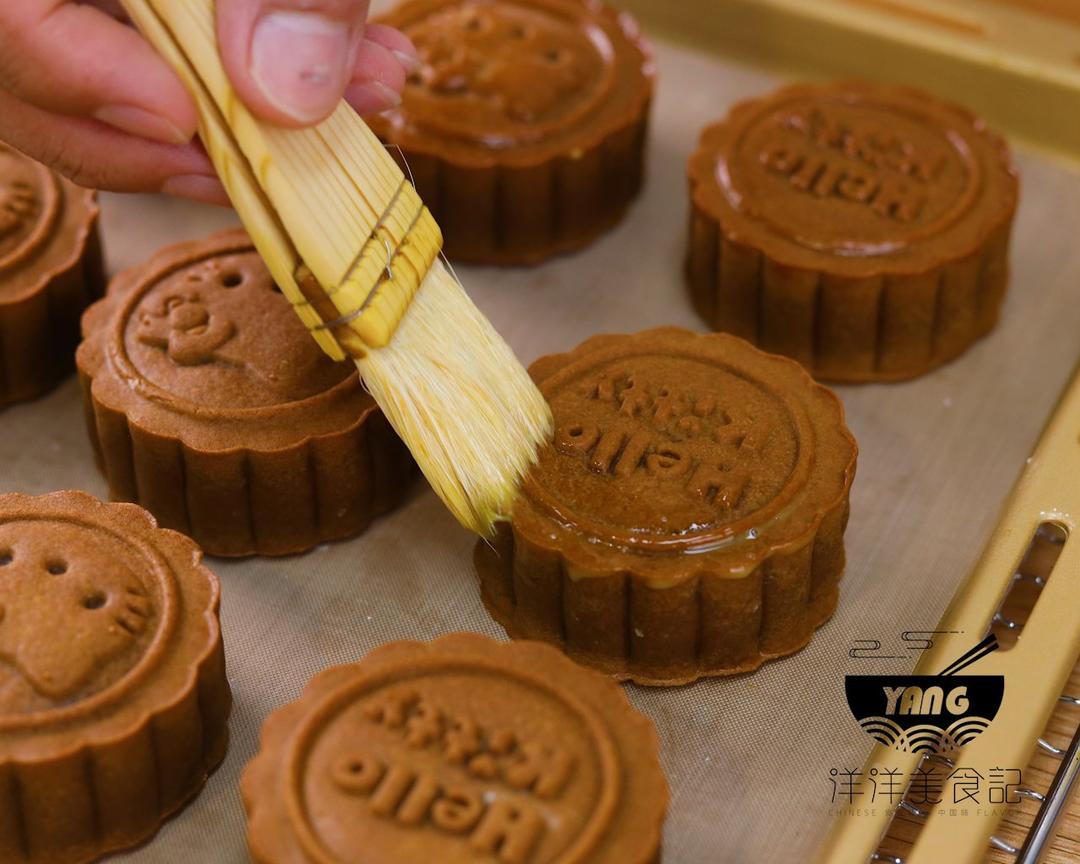 [视频课程]黑糖珍珠月饼，珍珠波波奶茶味~