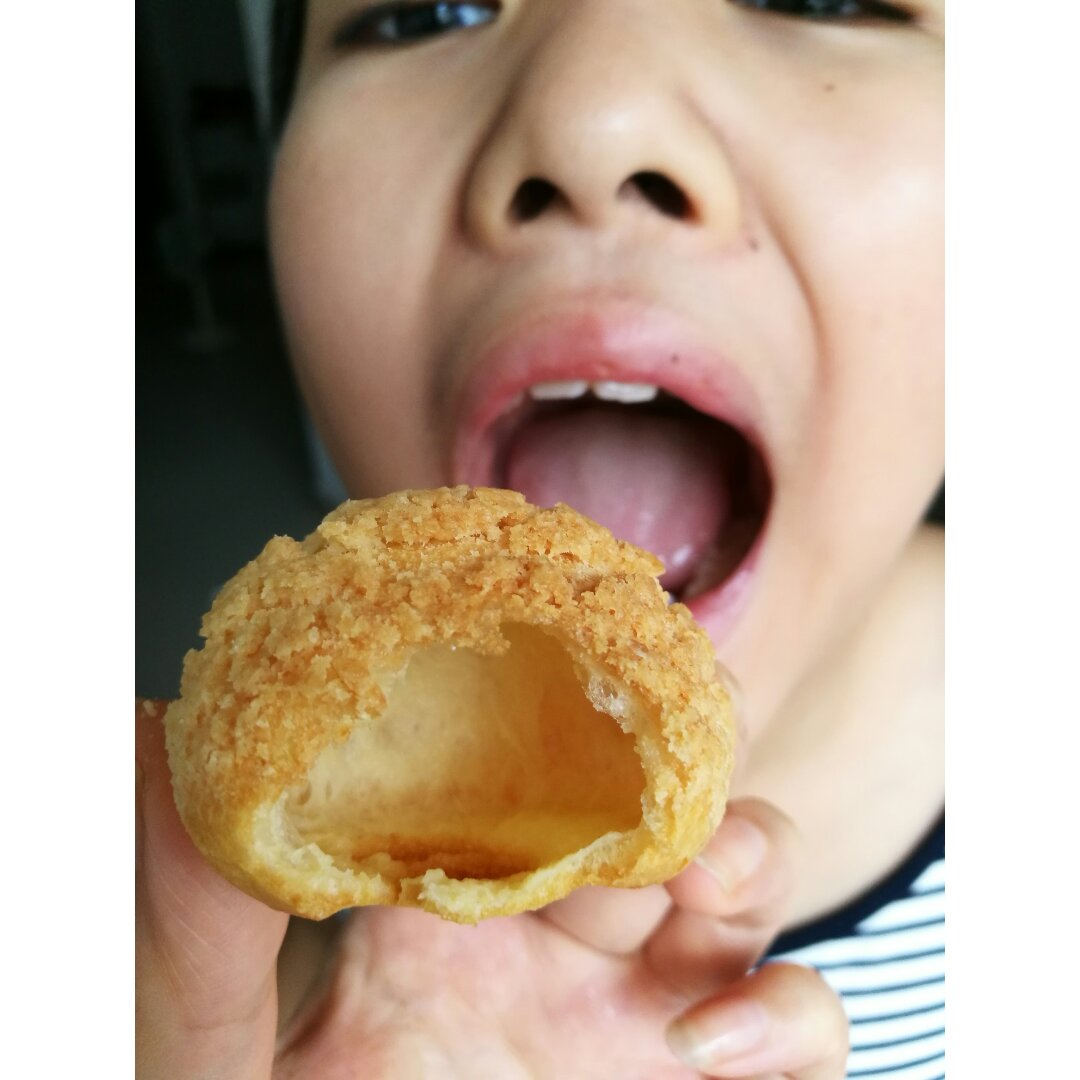 十分美味的酥皮泡芙