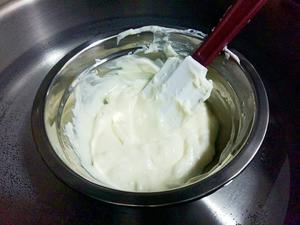 朵儿厨房｜抹茶大理石生乳酪蛋糕「福田淳子改良版」的做法 步骤5