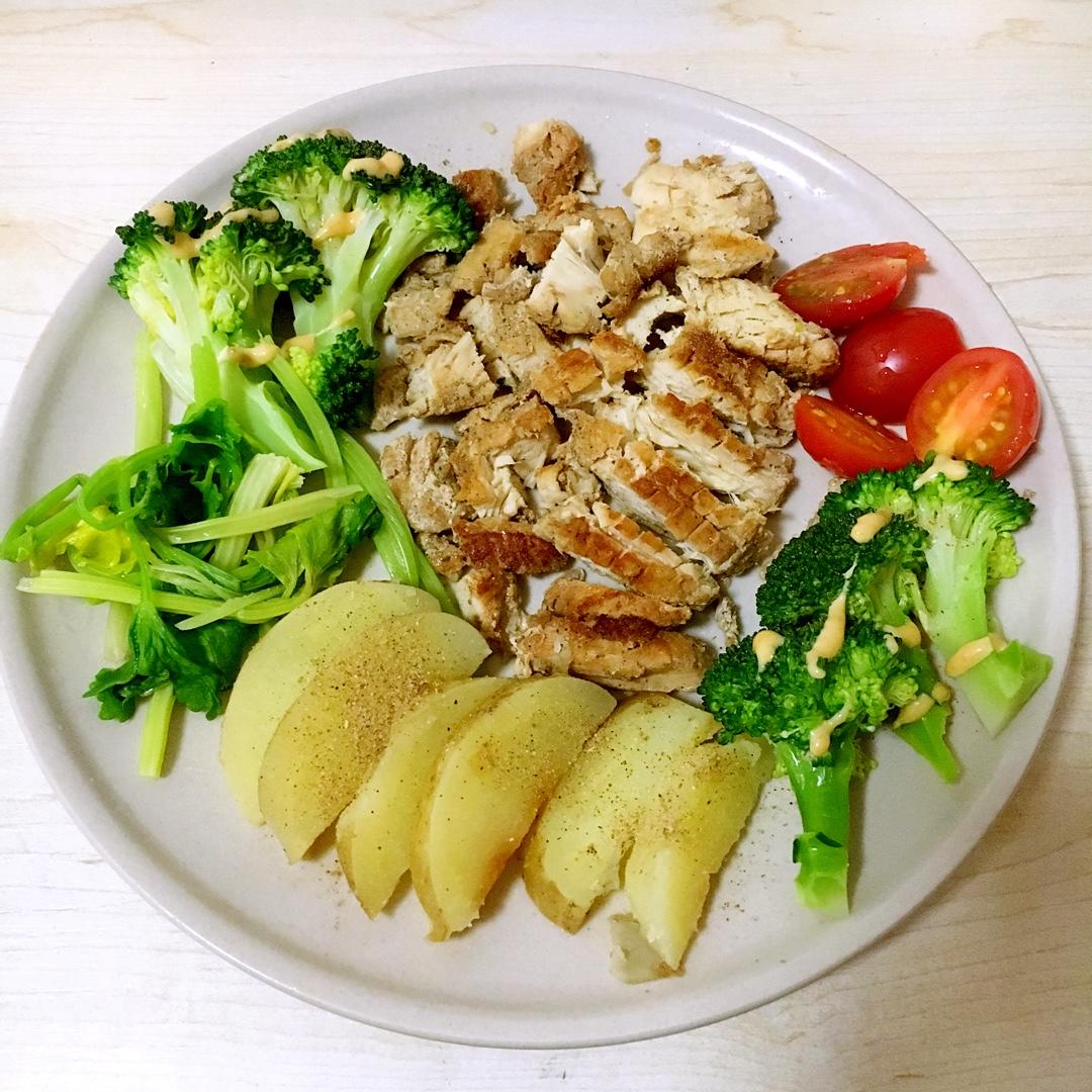 烤鸡胸肉（减肥食）