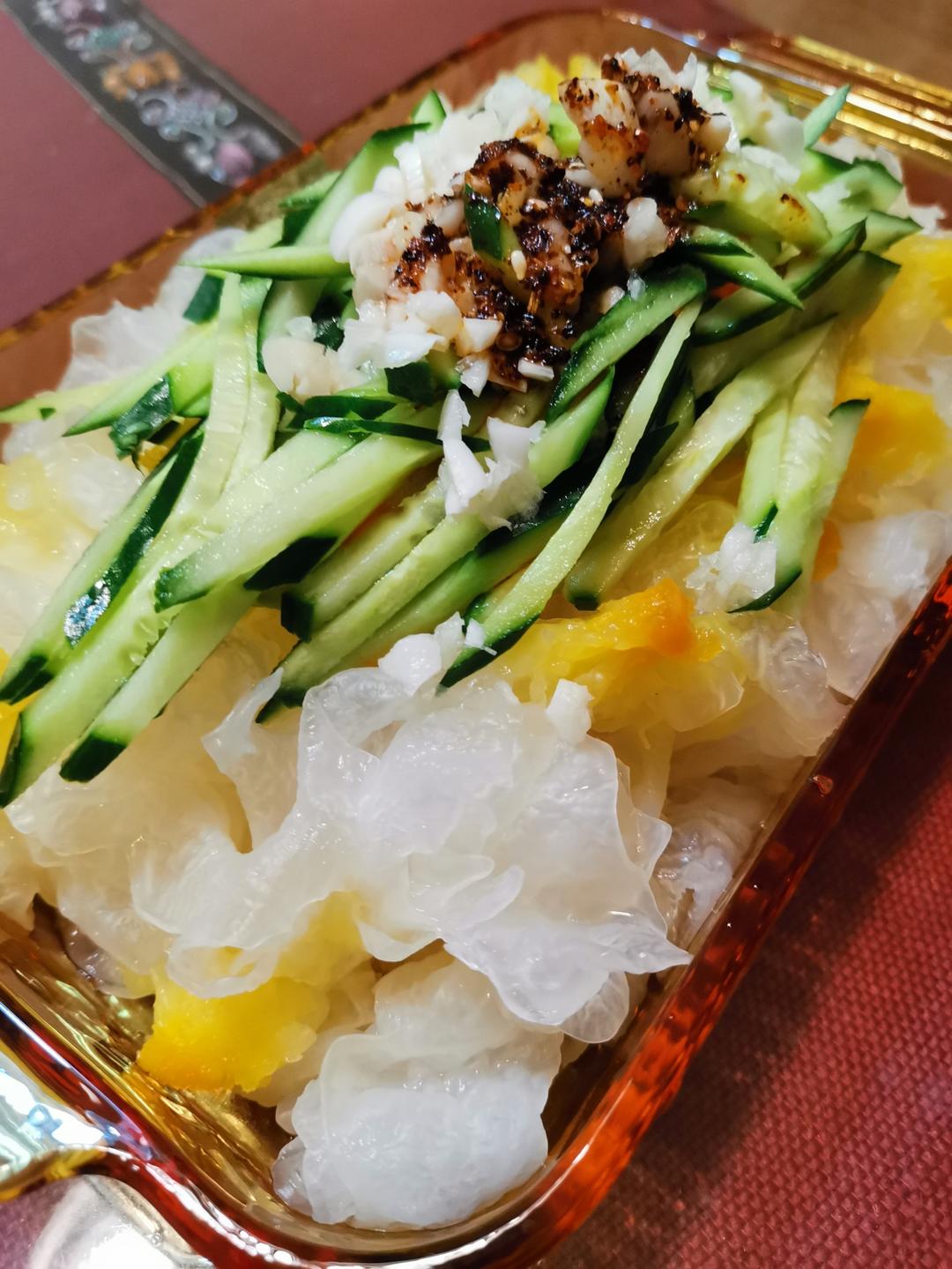 超级简单的凉拌银耳