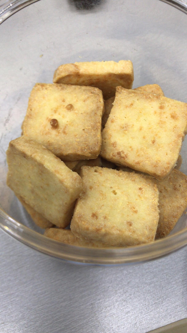 免打发❗️零失败❗️黄金芝士咸味饼干❗️