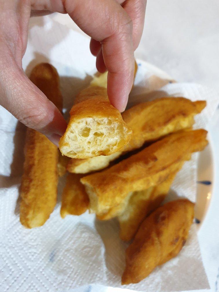 快手早餐～自制油条（酵母版，不含泡打粉、膨松剂）