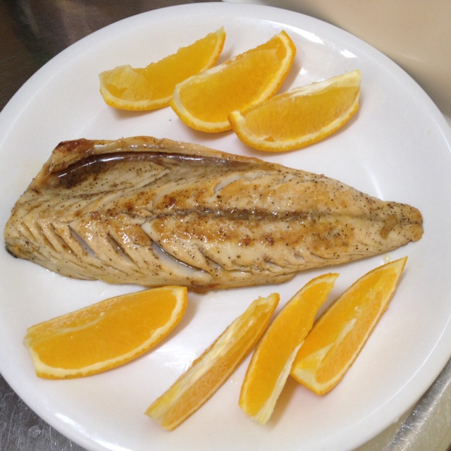 日式盐烤青花鱼