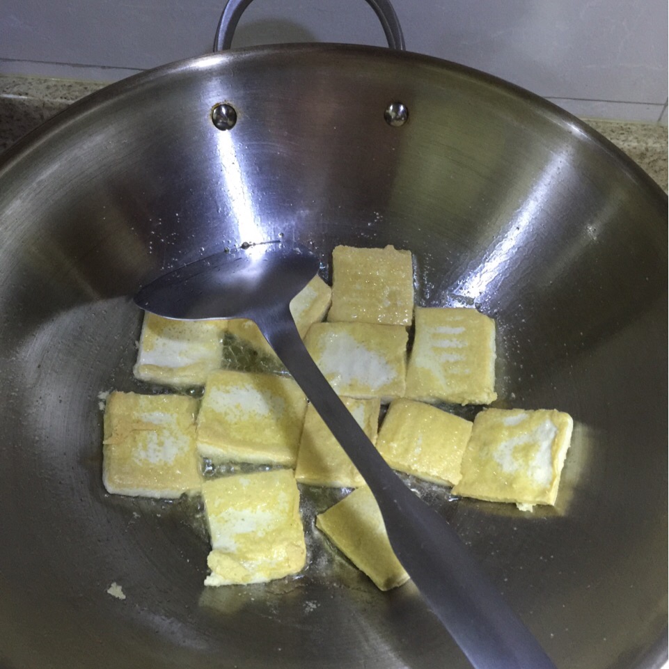 自制豆腐（白醋点豆腐）