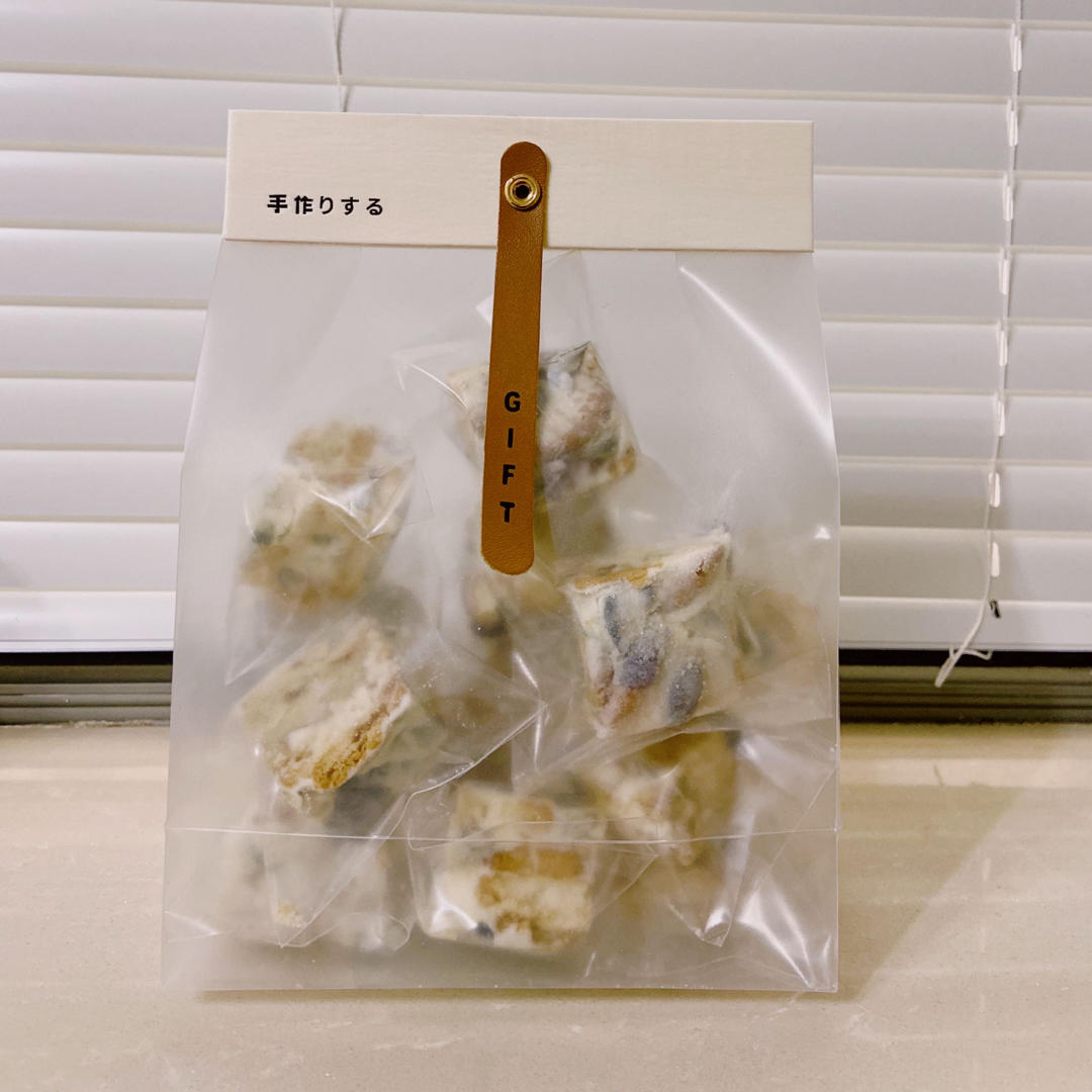 雪花酥  不甜版