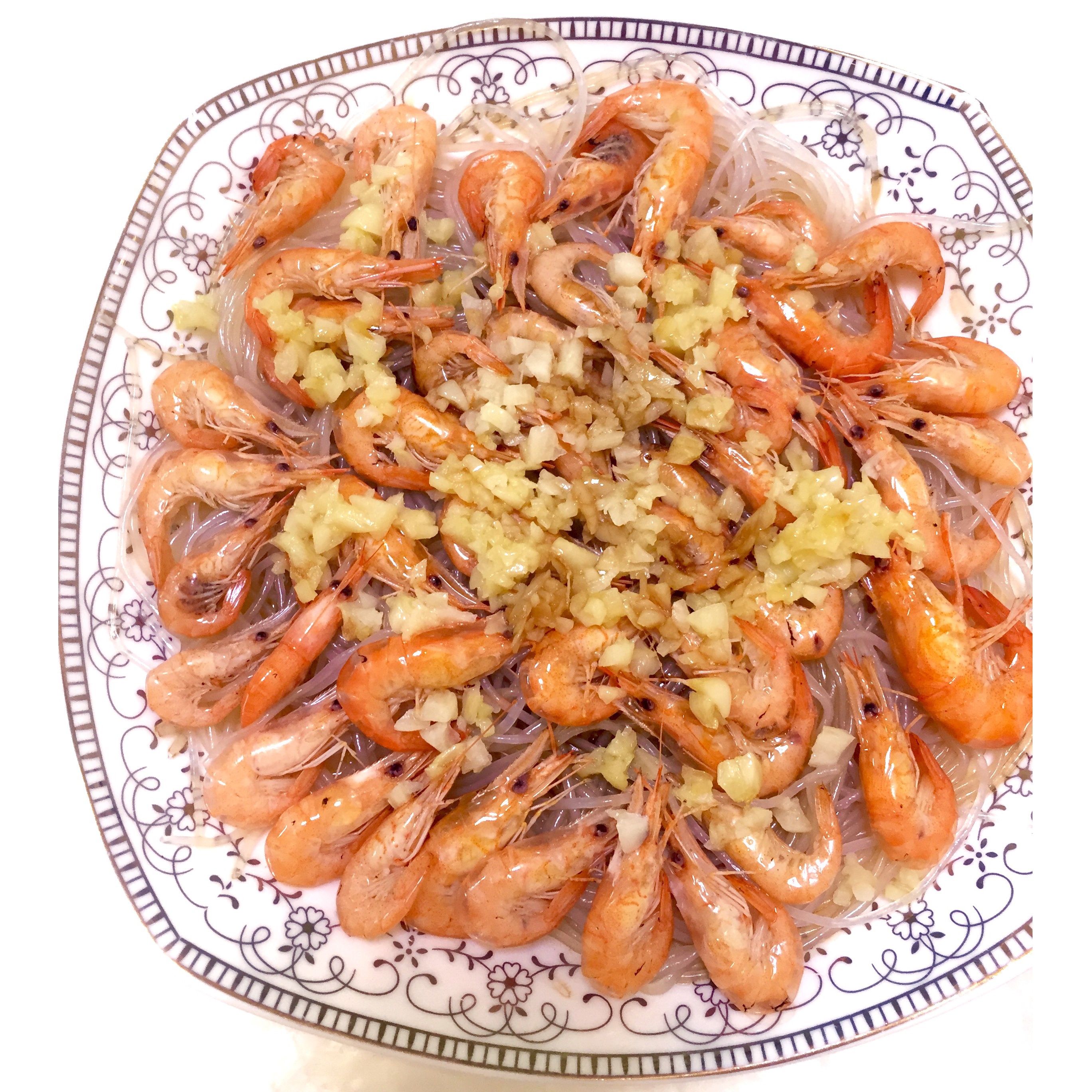蒜蓉粉丝蒸大虾