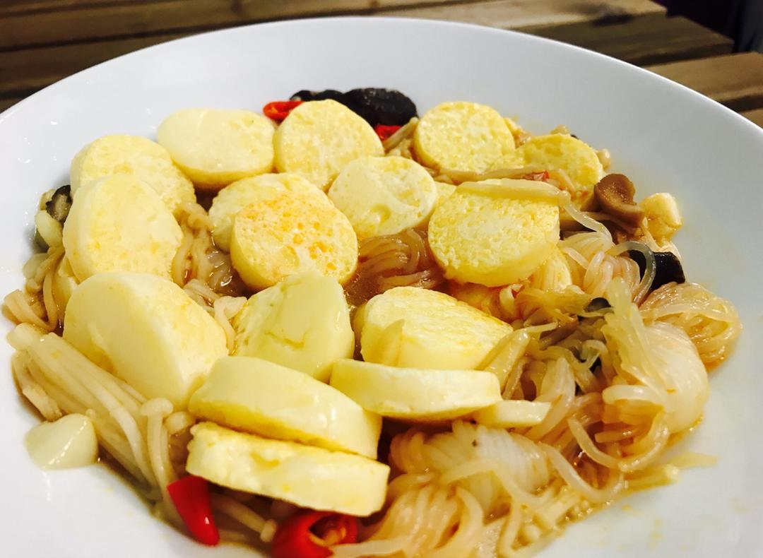 超级下饭菜--金针菇日本豆腐