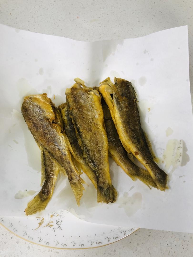 酥炸小黄鱼～吸油少