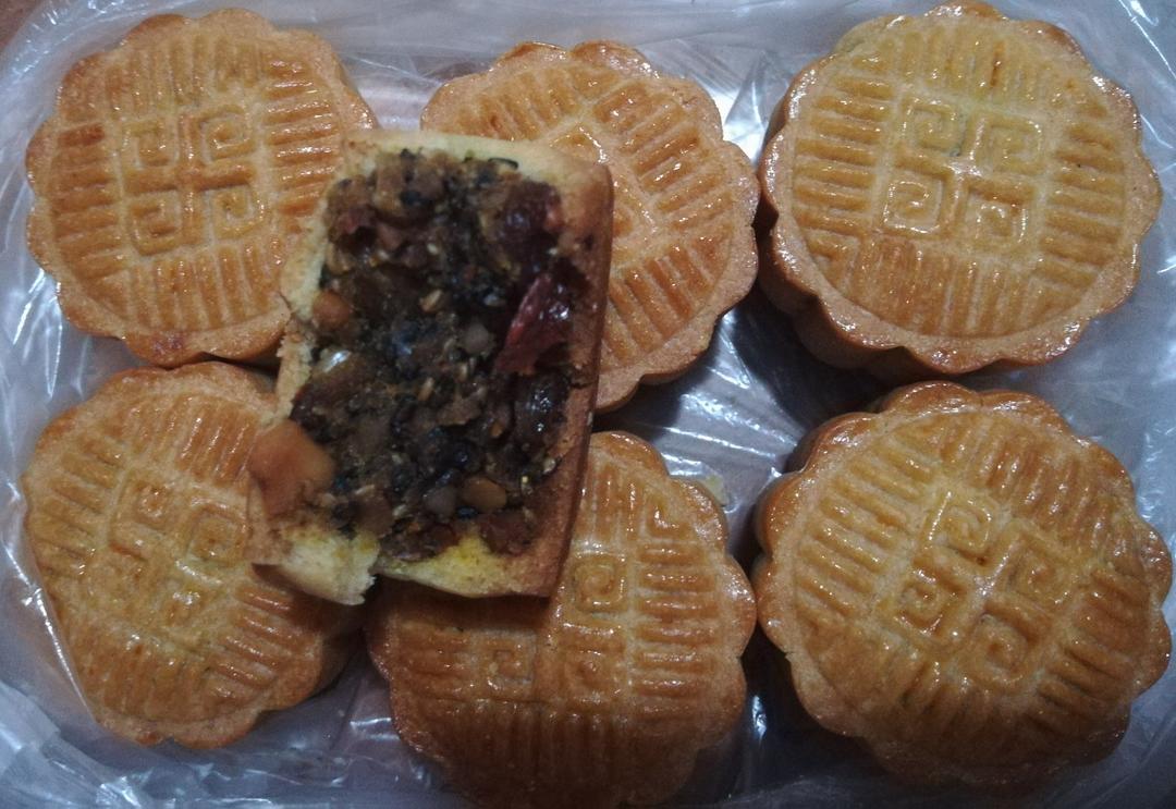 五仁月饼～不用转化糖浆的版本