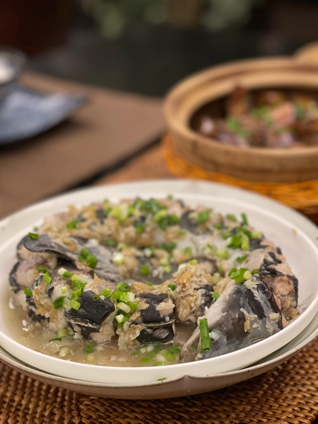 潮汕-酸梅蒸乌鳗