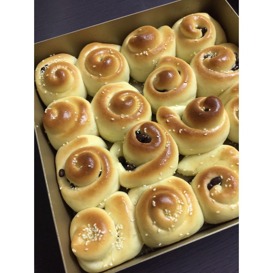 奶油蜂蜜小面包