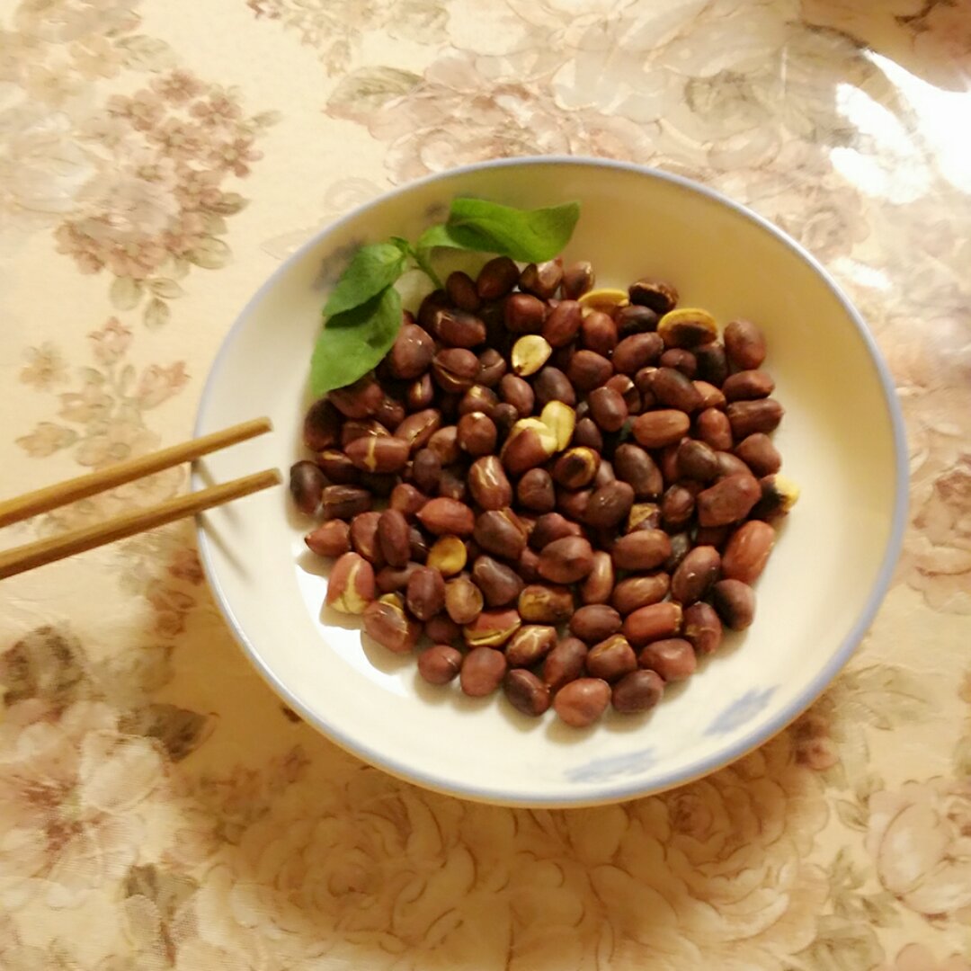 盐炒花生