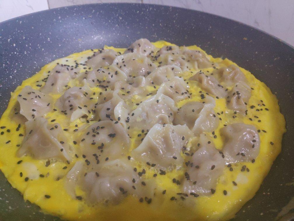 懒人快手抱蛋煎饺