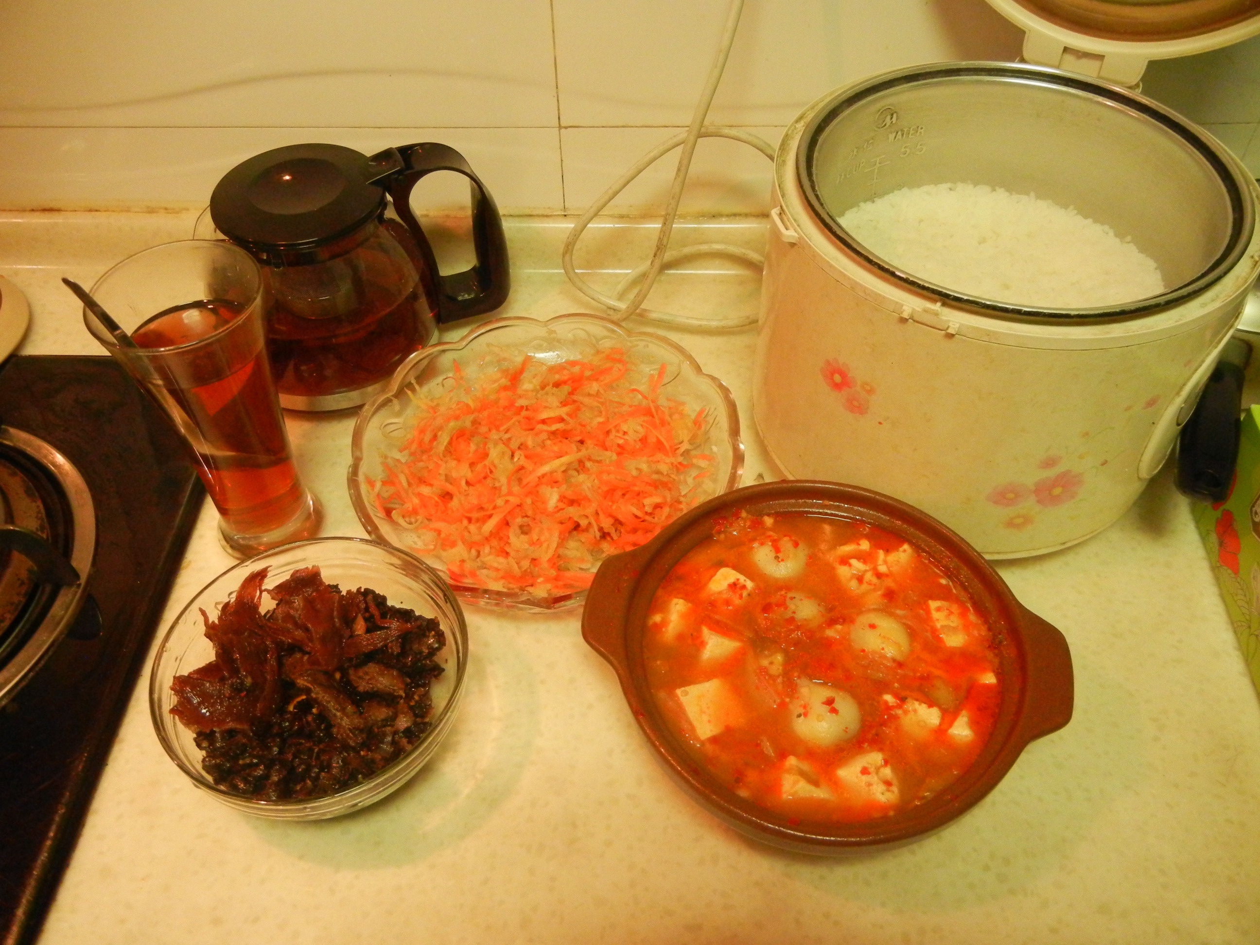 泡菜豆腐锅