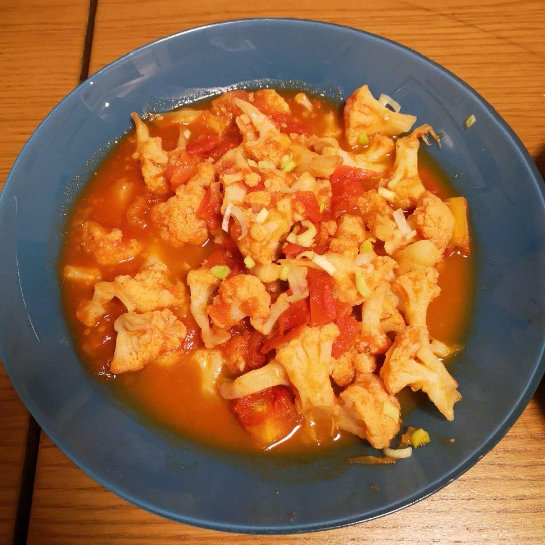 红烩花菜