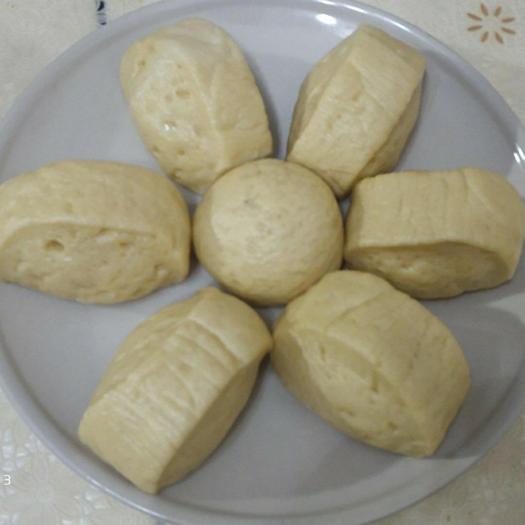 面包机版牛奶红糖馒头