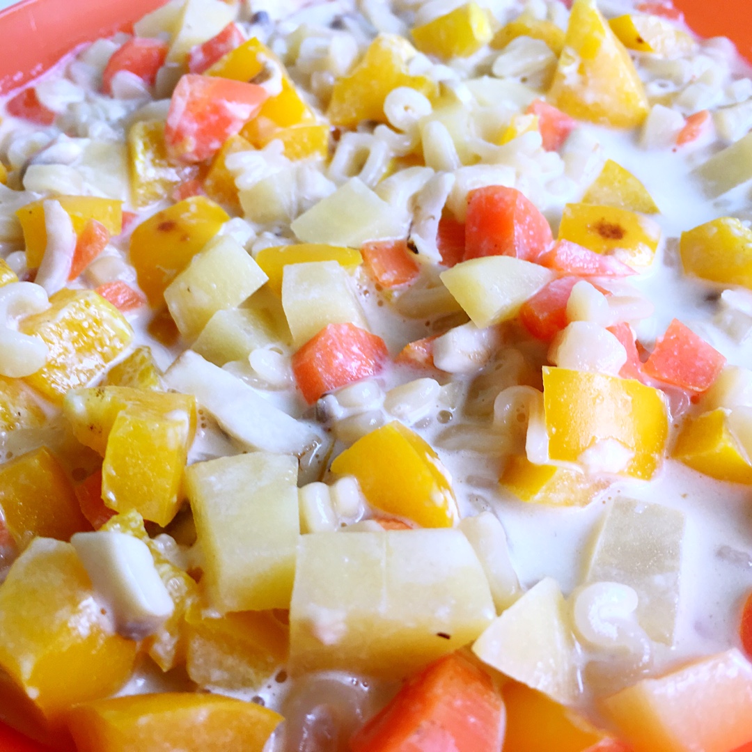 给宝宝吃的少调味料的意大利面