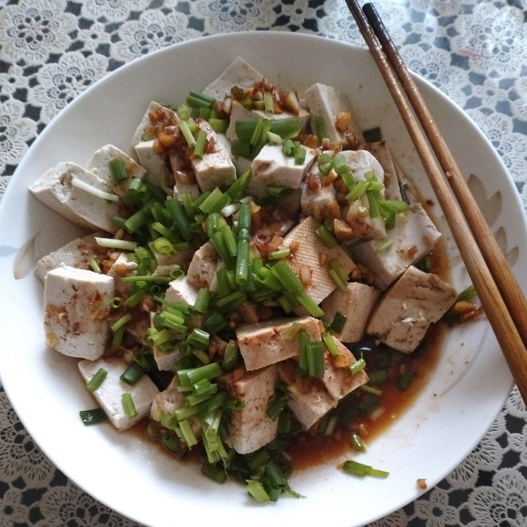 凉拌豆腐/小葱拌豆腐