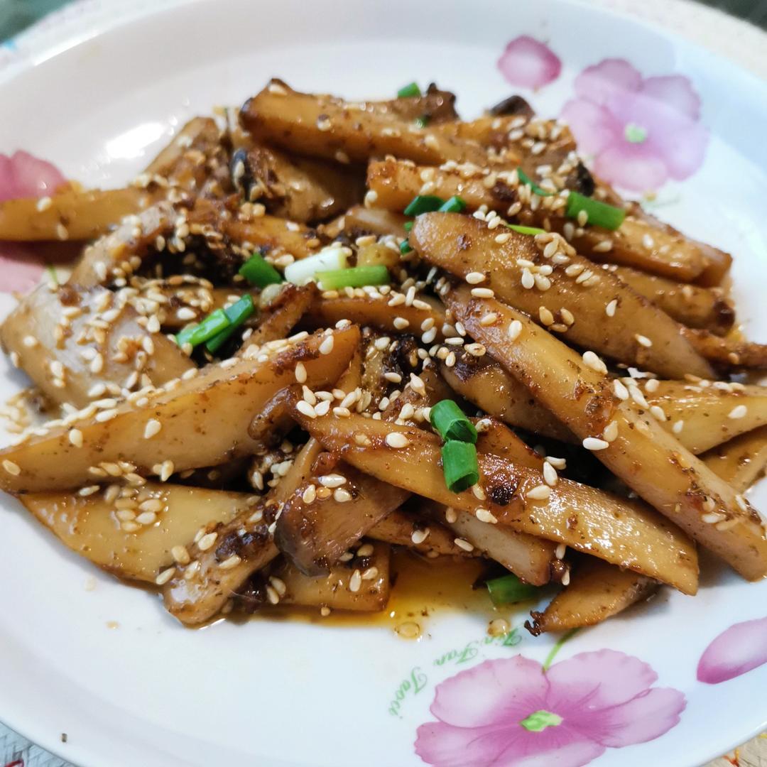 会上瘾的手撕杏鲍菇