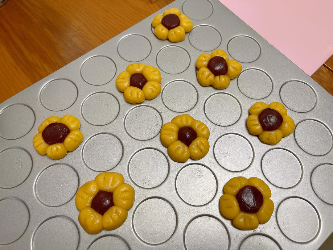 送你一朵小红花 🌺免模具｜零难度花朵饼干