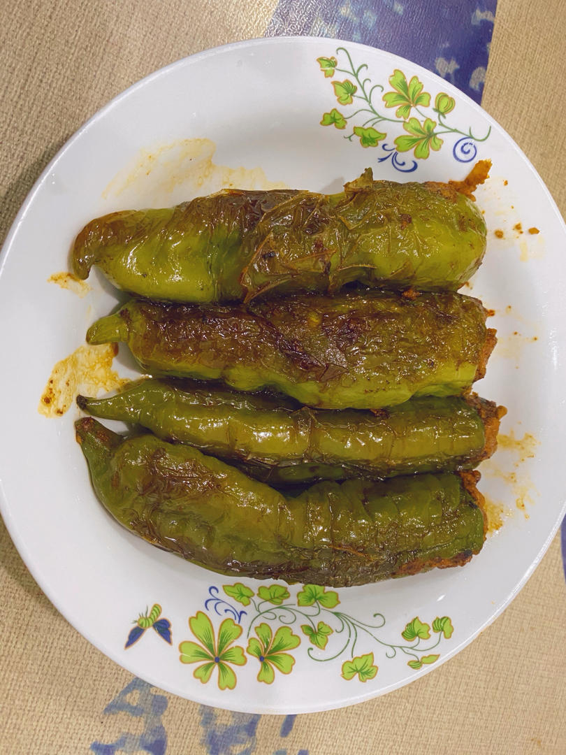 下饭菜肴--青椒酿肉