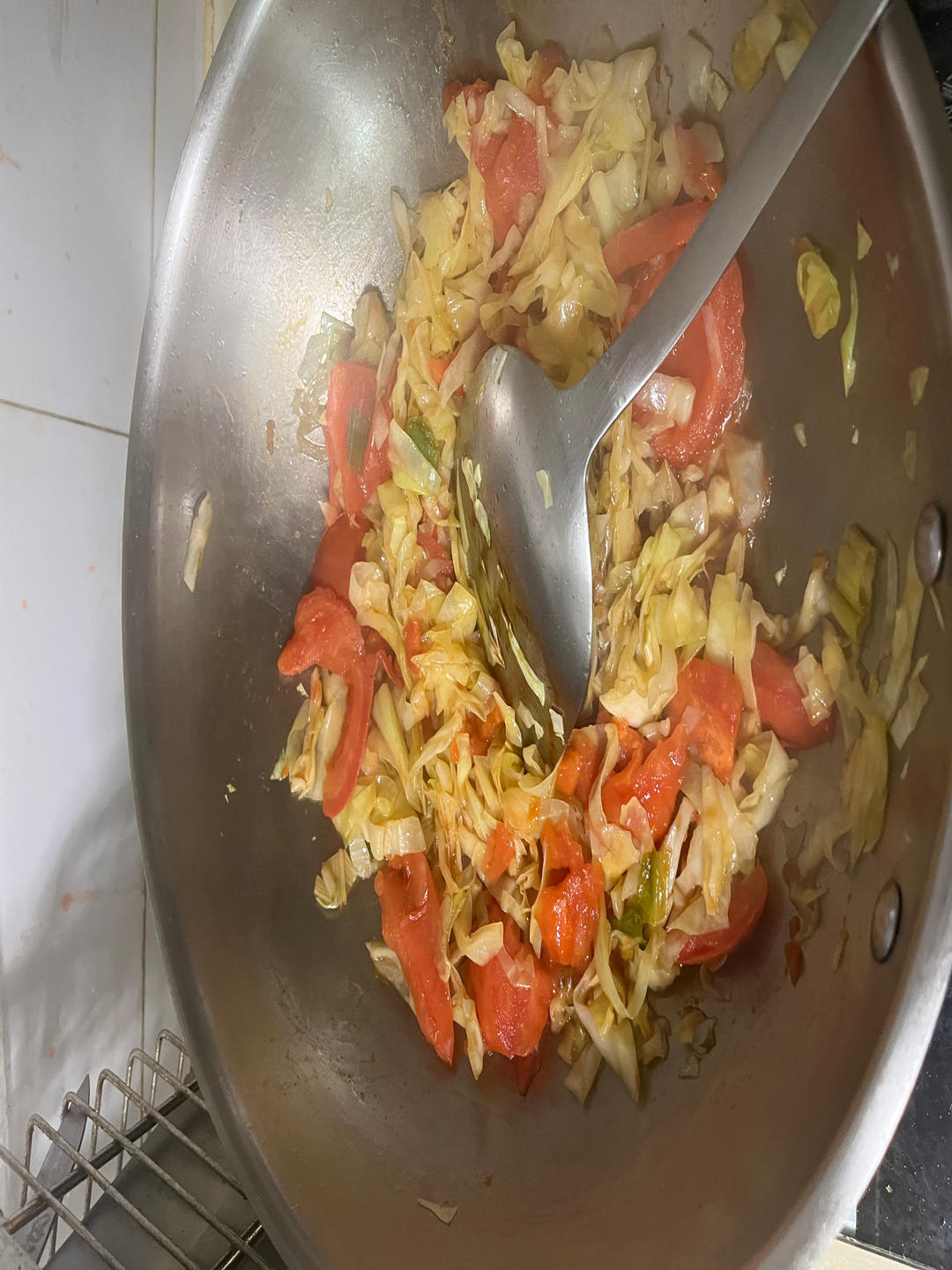 大头菜炒西红柿