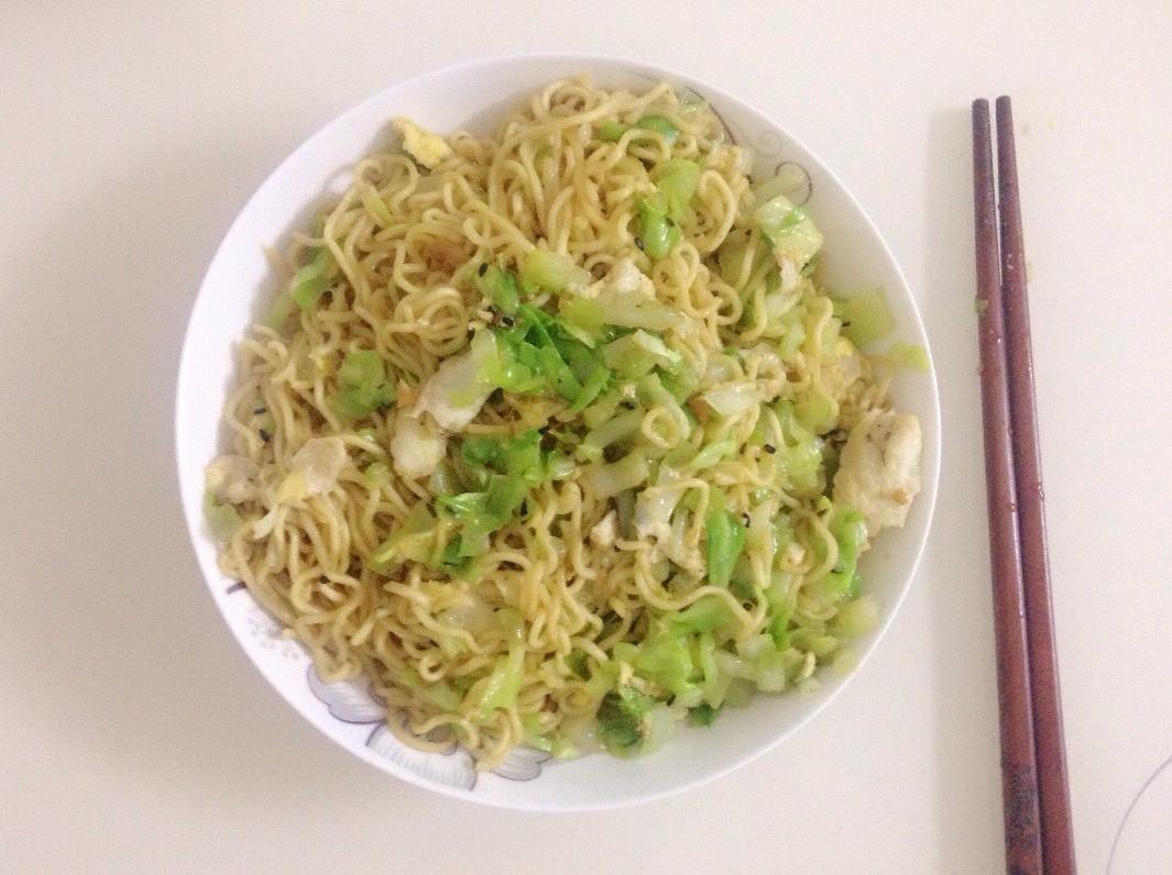 炒方便面