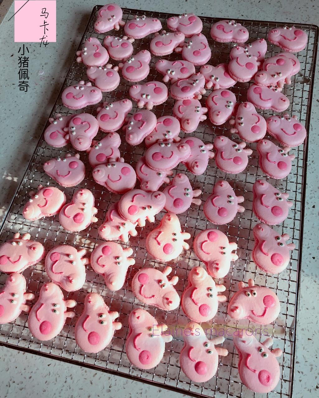 小猪佩奇马卡龙～儿童节礼物