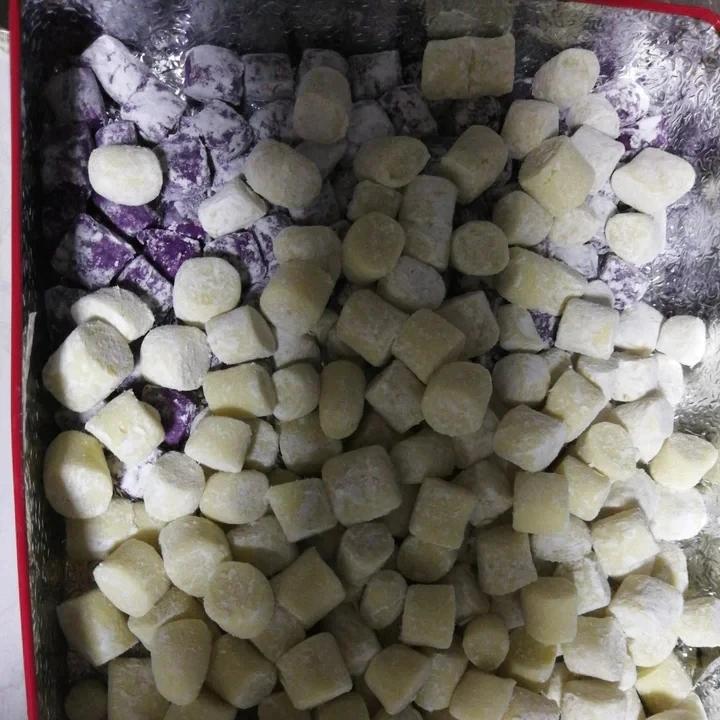 自制三色芋圆1⃣️（附上窍门详细比例）
