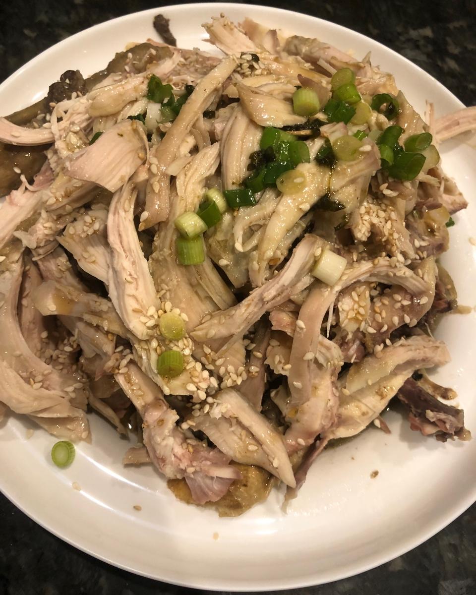 电饭煲版盐焗鸡