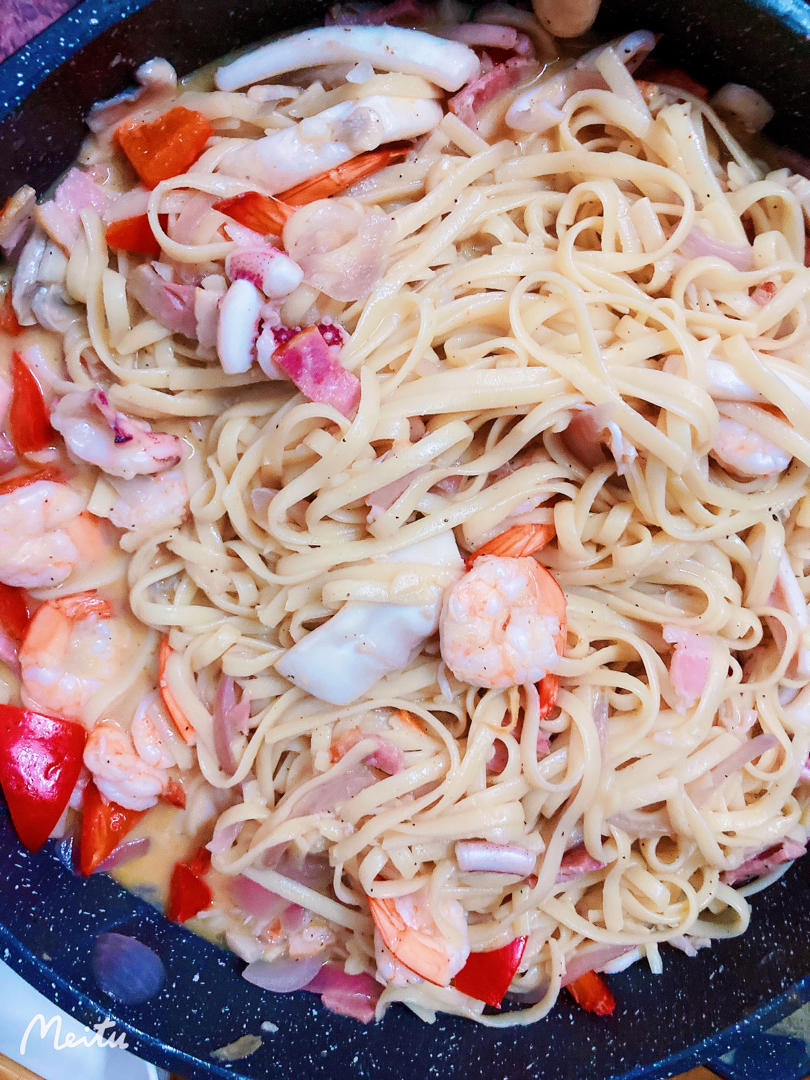 奶油培根意大利面 - Creamy Beacon Linguine