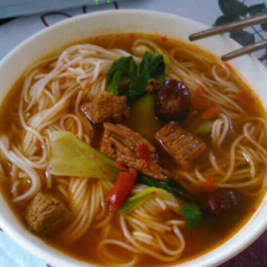 香辣牛肉面