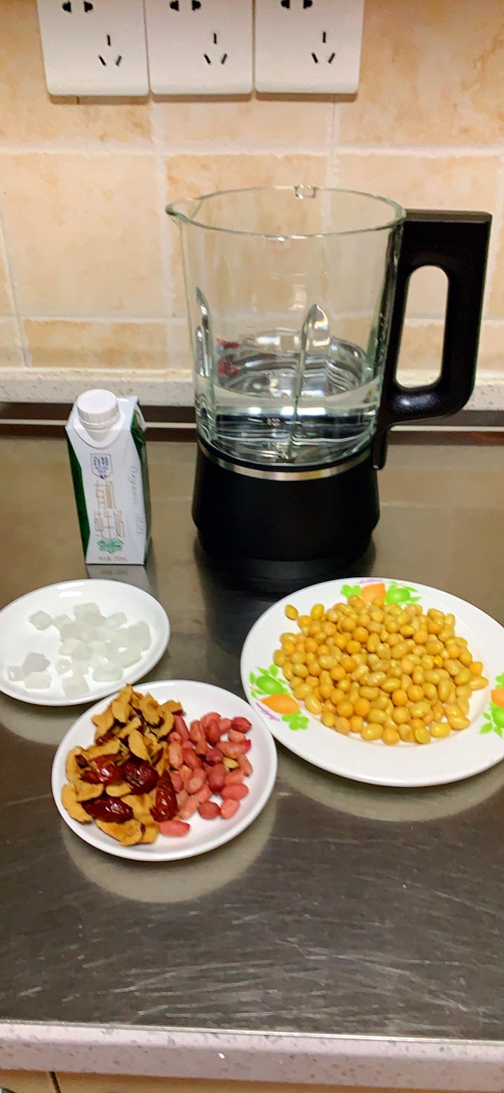 花生红枣豆奶（豆浆机版）