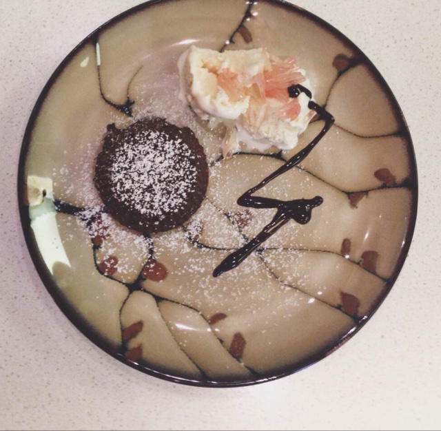 熔岩巧克力蛋糕