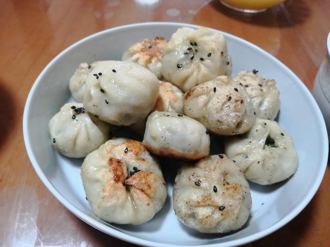 懒人版生煎包，无需揉面发面，皮薄馅大