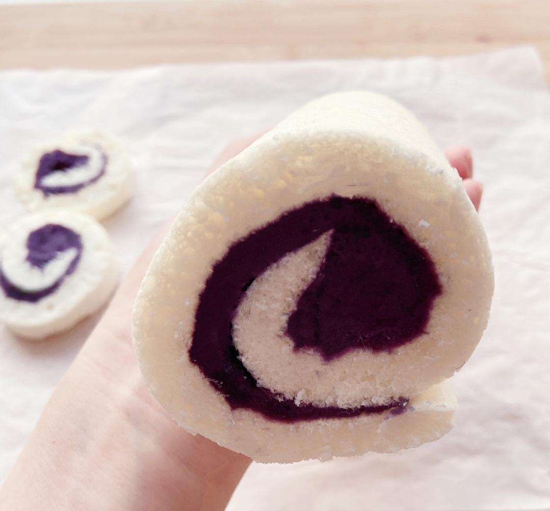 紫薯天使蛋糕卷