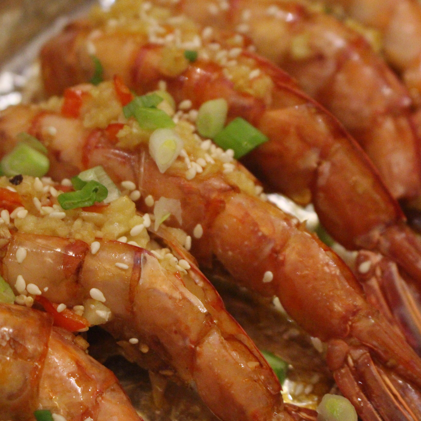 宁夏_y2tz做的蒜蓉烤虾