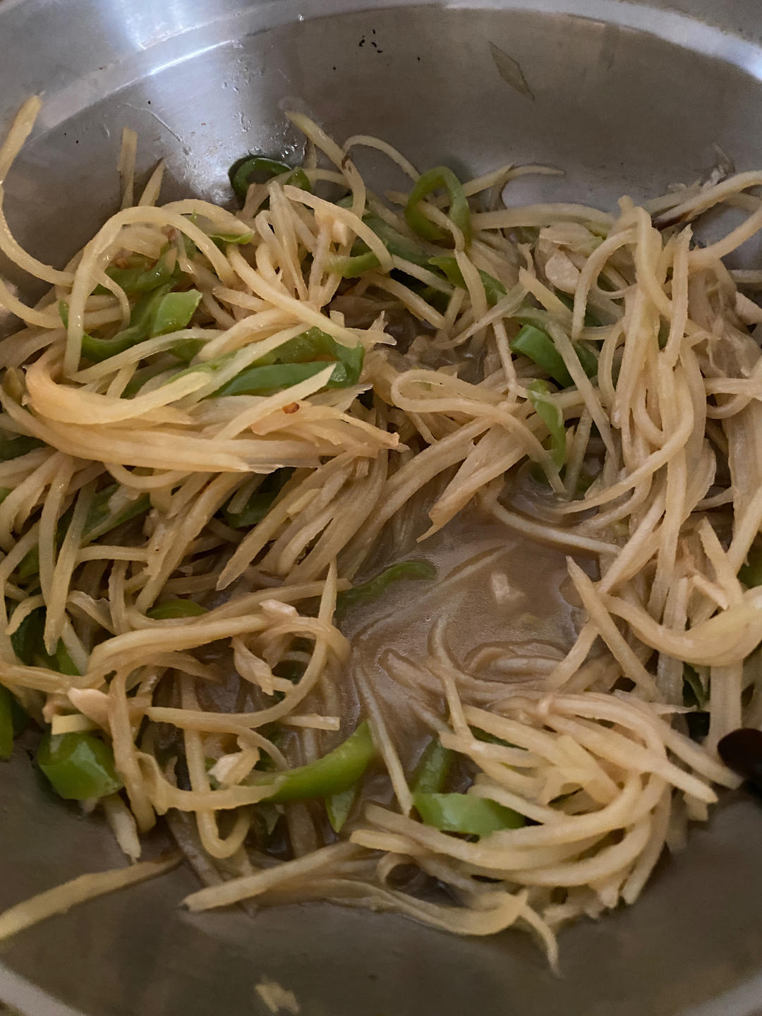 酸辣土豆丝的家常做法 超级下饭