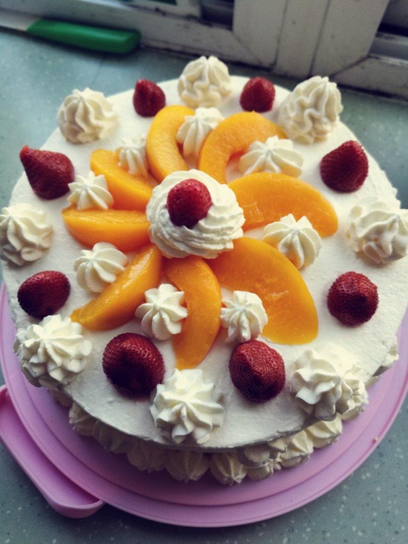 淡奶油裱花蛋糕