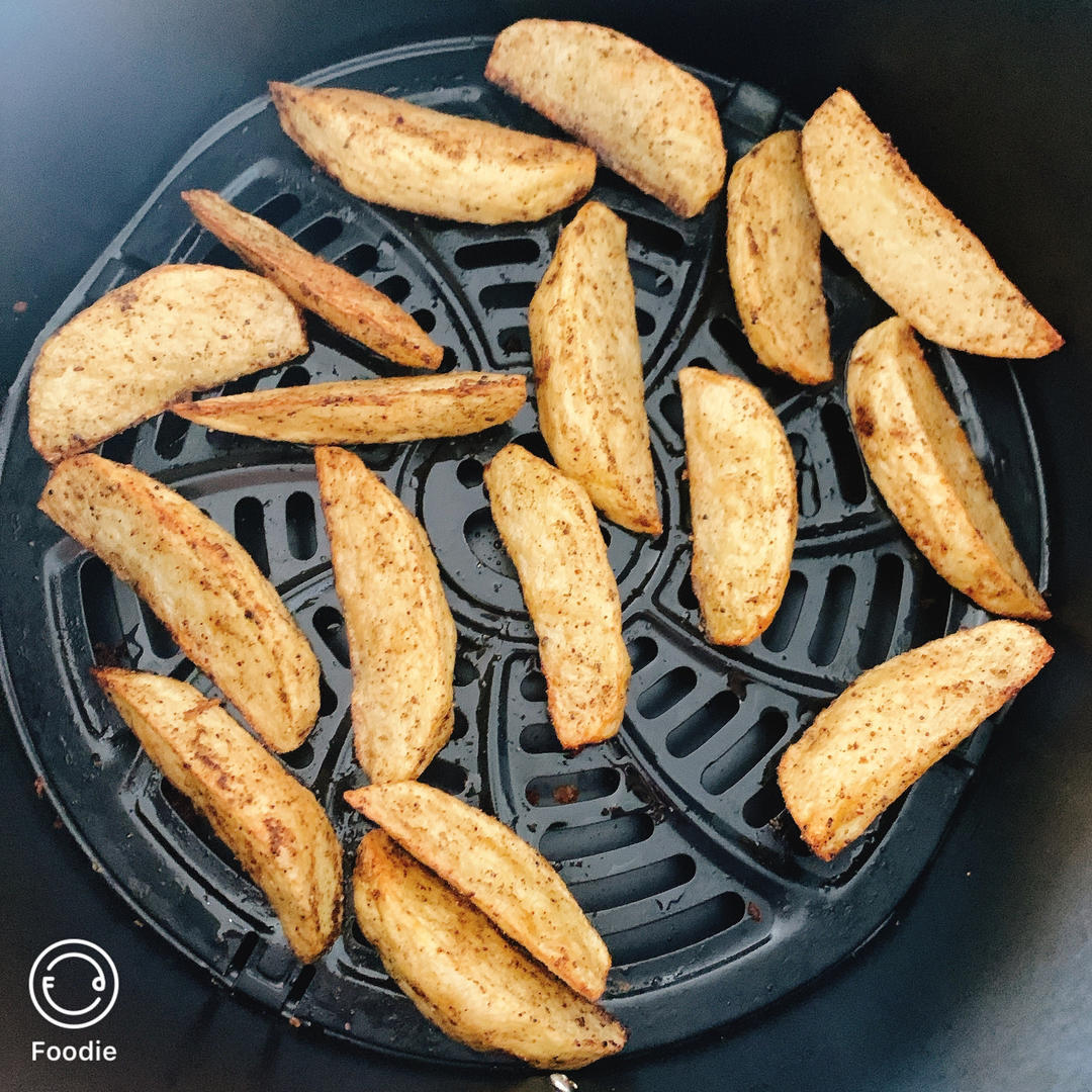 黑胡椒椒盐烤薯角