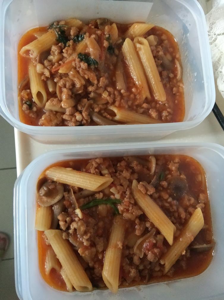 蘑菇番茄通心粉的做法