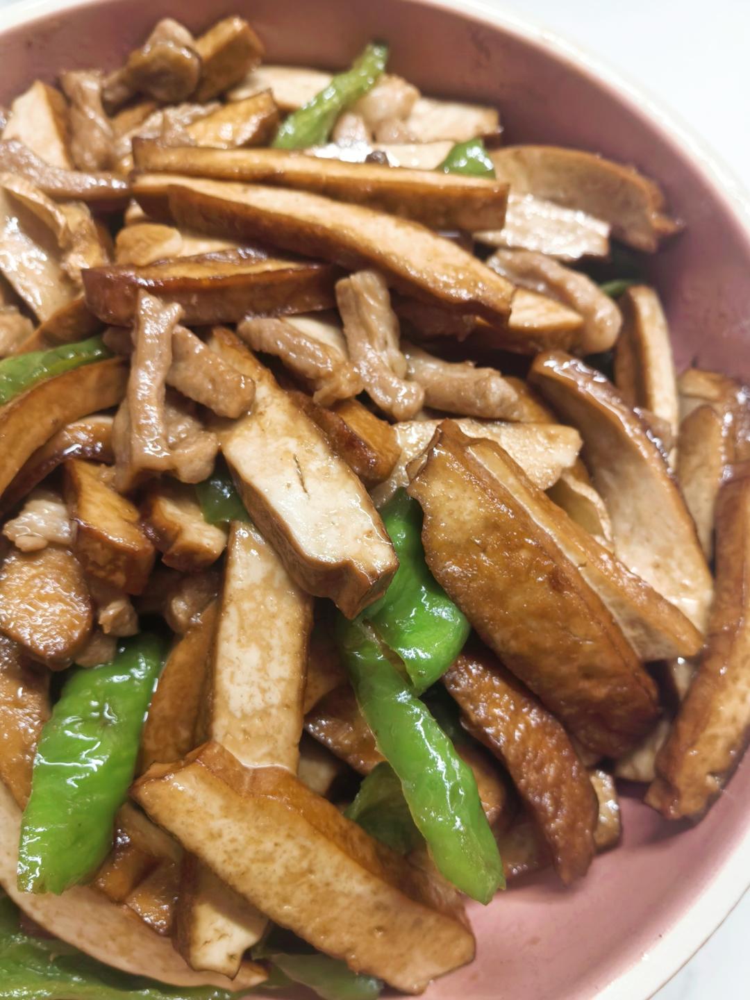 超下饭/青椒香干炒肉丝
