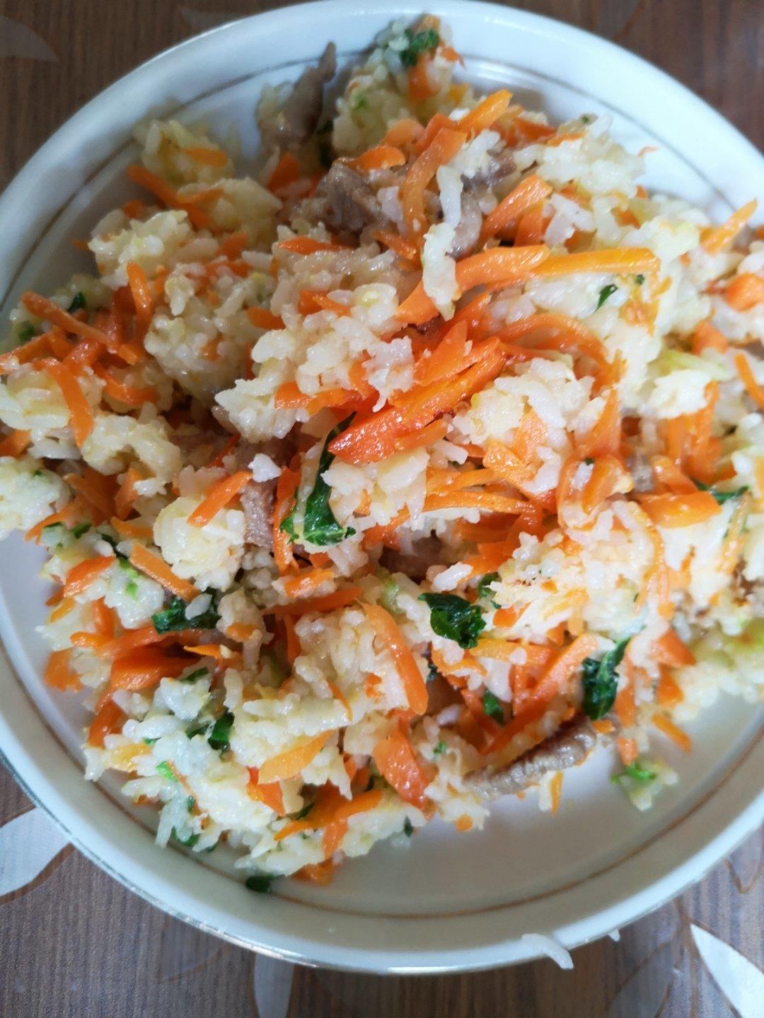 鸡蛋炒米饭