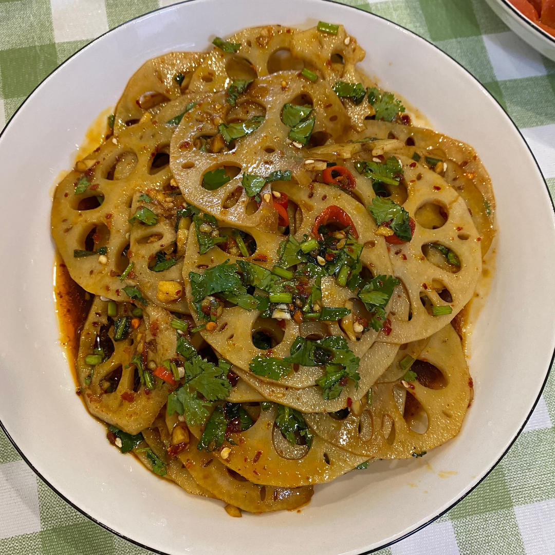 凉拌界天花板❗香辣爽口的凉拌藕片