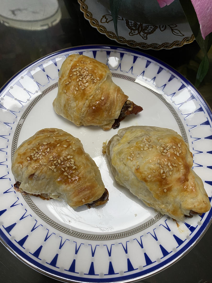 手抓饼鸡腿包