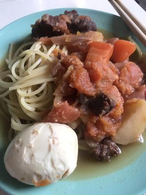 配什么都好吃的番茄牛腩BRUNO锅篇的做法 步骤16