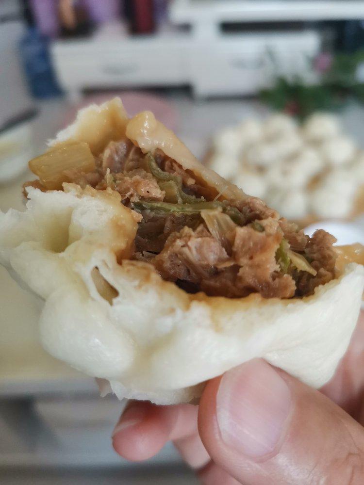 手工包子（肚脐包）