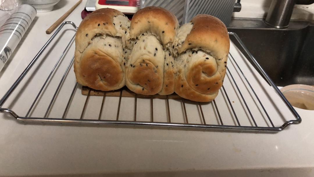 金大旺的黑芝麻吐司