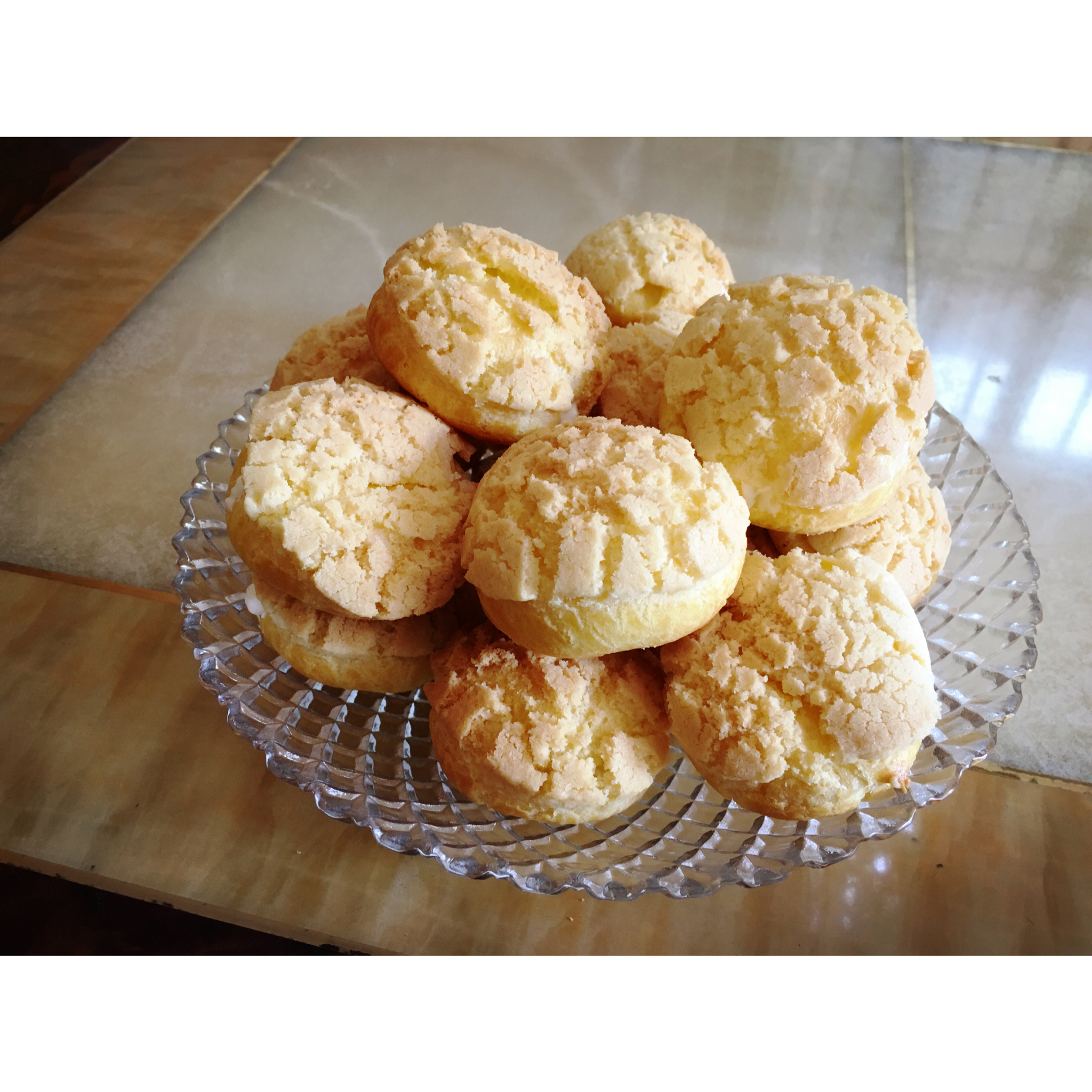 十分美味的酥皮泡芙